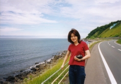 この先、知床半島
