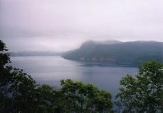 霧の(無い)摩周湖